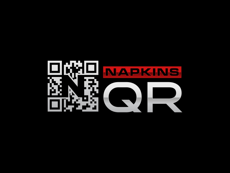 napkinsQR logo design by zegeningen