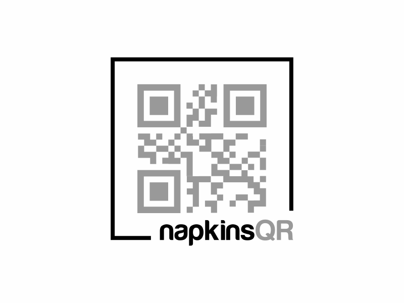 napkinsQR logo design by qqdesigns