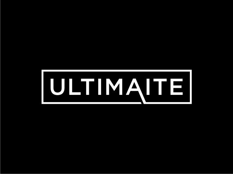 I would like a logo for the word "Ultimaite" logo design by Artomoro