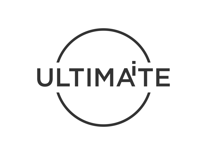 I would like a logo for the word "Ultimaite" logo design by brandshark