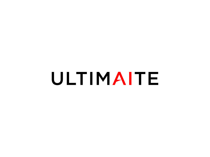 I would like a logo for the word "Ultimaite" logo design by glasslogo