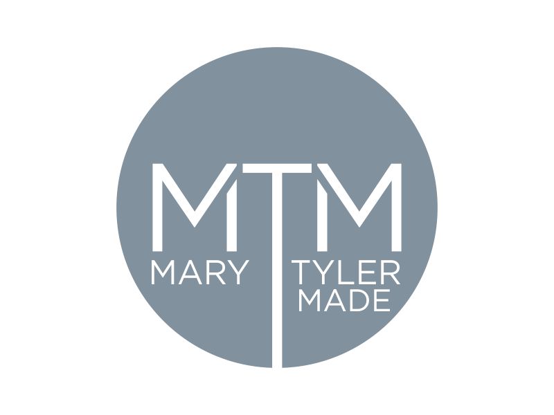 Mary Tyler Made or MTM (open to full name or just letters) logo design by oke2angconcept