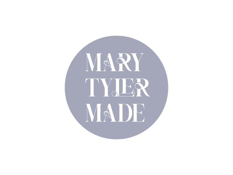 Mary Tyler Made or MTM (open to full name or just letters) logo design by oke2angconcept