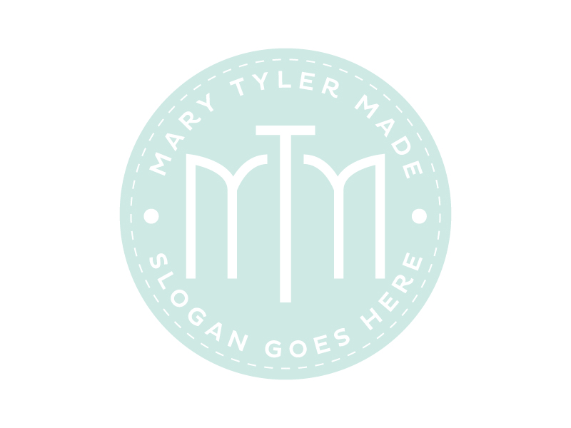 Mary Tyler Made or MTM (open to full name or just letters) logo design by jaize