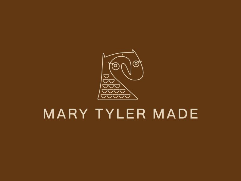 Mary Tyler Made or MTM (open to full name or just letters) logo design by giphone