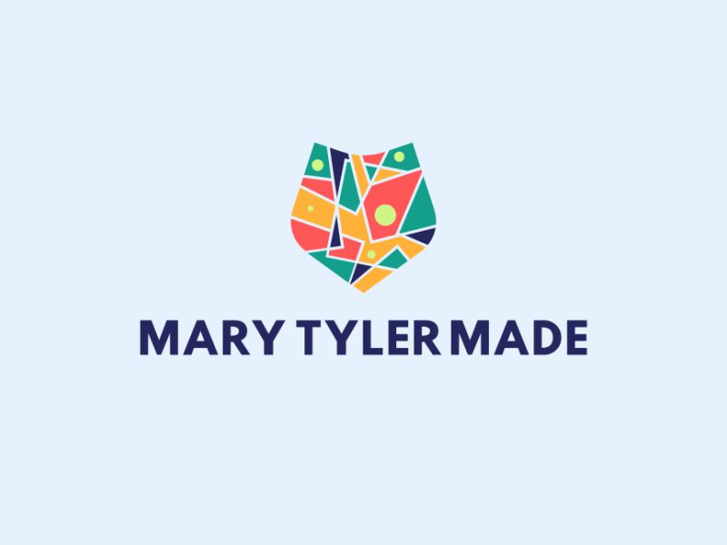 Mary Tyler Made or MTM (open to full name or just letters) logo design by giphone