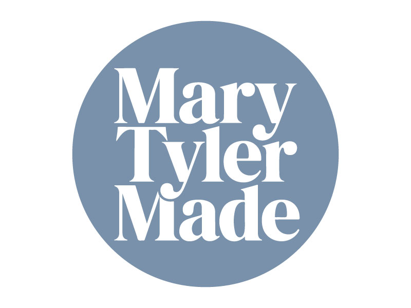 Mary Tyler Made or MTM (open to full name or just letters) logo design by King