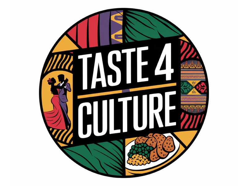 Taste 4 Culture logo design by pixalrahul