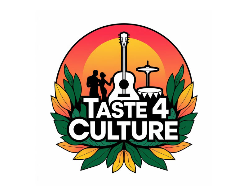 Taste 4 Culture logo design by pixalrahul