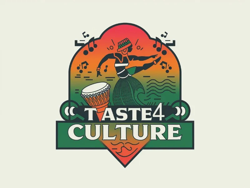 Taste 4 Culture logo design by Octavino Arianto