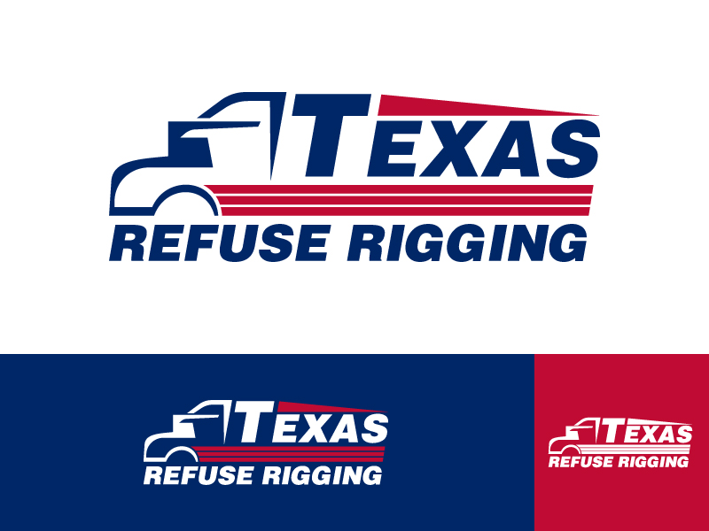 Texas Refuse Rigging logo design by HSDesign