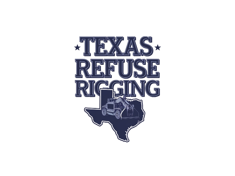 Texas Refuse Rigging logo design by iffikhan