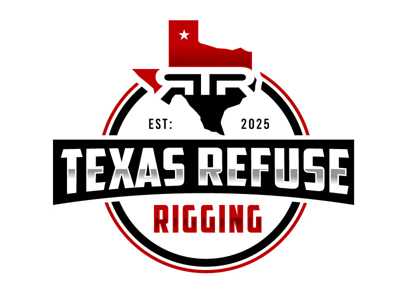 Texas Refuse Rigging logo design by Conception