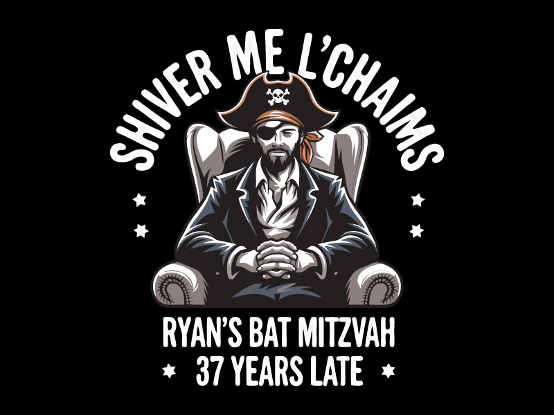 It’ My World - Ryan’s Bat Mitzvah logo design by BrightARTS