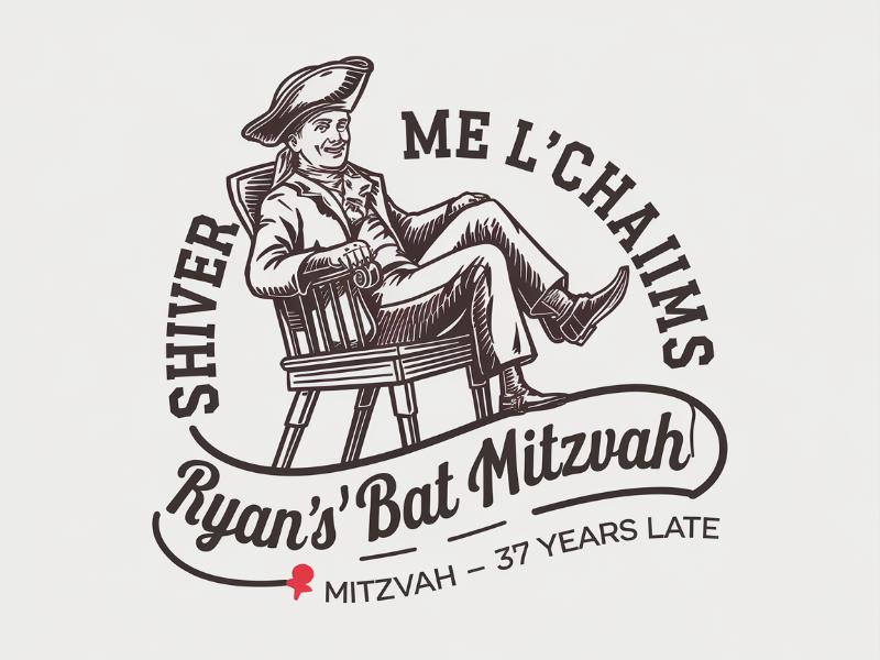 It’ My World - Ryan’s Bat Mitzvah logo design by Octavino Arianto