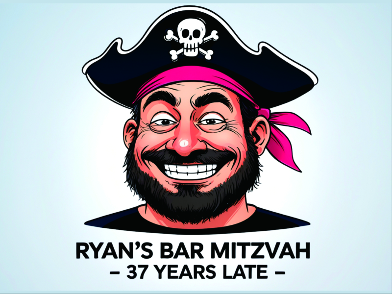 It’ My World - Ryan’s Bat Mitzvah logo design by rahimtampubolon