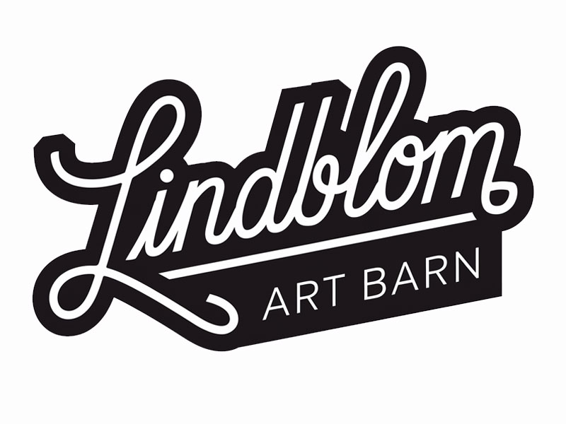 LINDBLOM.  Lindblom Art Barn logo design by navneet