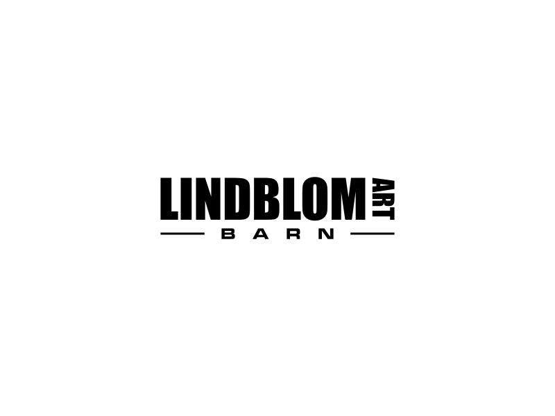 LINDBLOM.  Lindblom Art Barn logo design by sodimejo