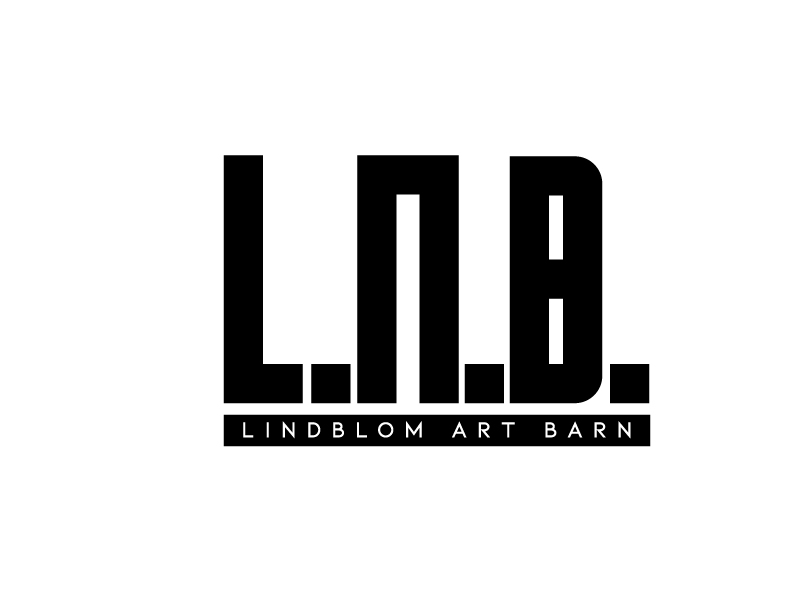 LINDBLOM.  Lindblom Art Barn logo design by jaize