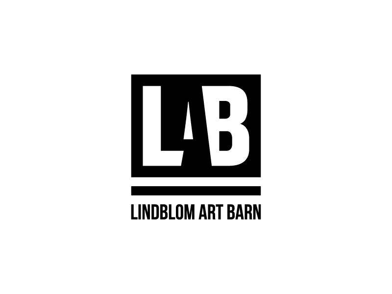 LINDBLOM.  Lindblom Art Barn logo design by yoppunx
