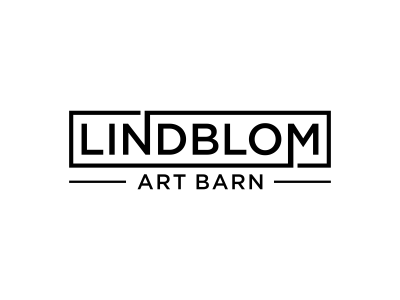 LINDBLOM.  Lindblom Art Barn logo design by artery