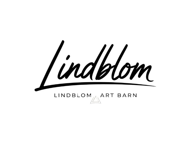 LINDBLOM.  Lindblom Art Barn logo design by Octavino Arianto