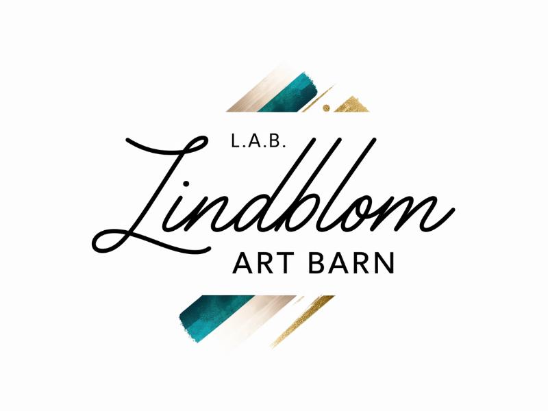 LINDBLOM.  Lindblom Art Barn logo design by Octavino Arianto