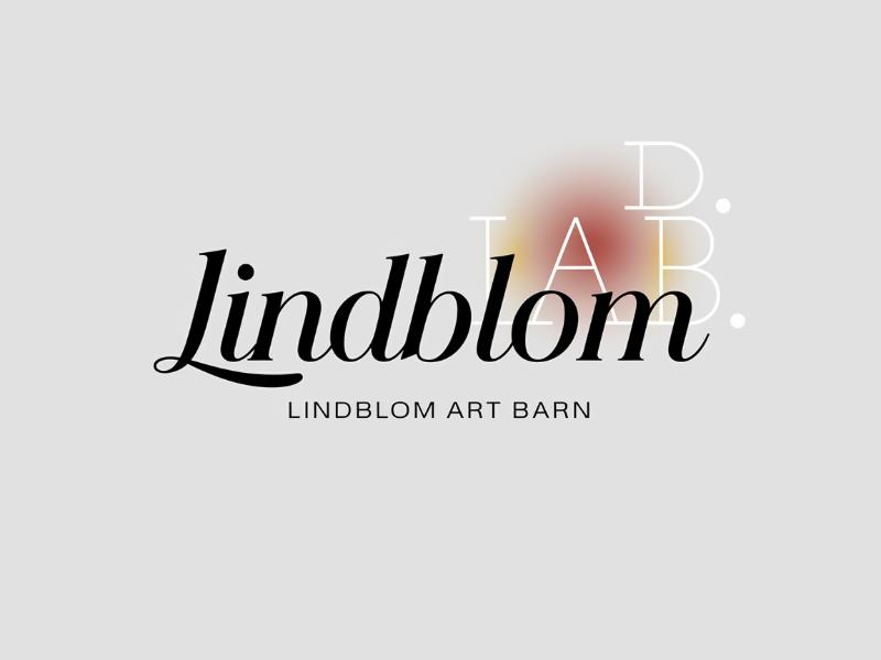 LINDBLOM.  Lindblom Art Barn logo design by Octavino Arianto