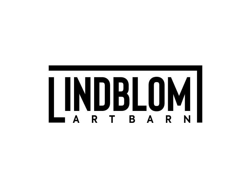LINDBLOM.  Lindblom Art Barn logo design by done