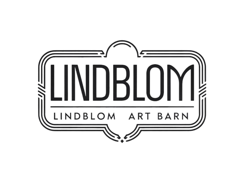 LINDBLOM.  Lindblom Art Barn logo design by salim