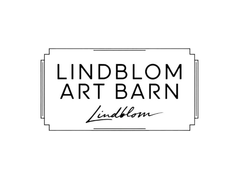 LINDBLOM.  Lindblom Art Barn logo design by salim