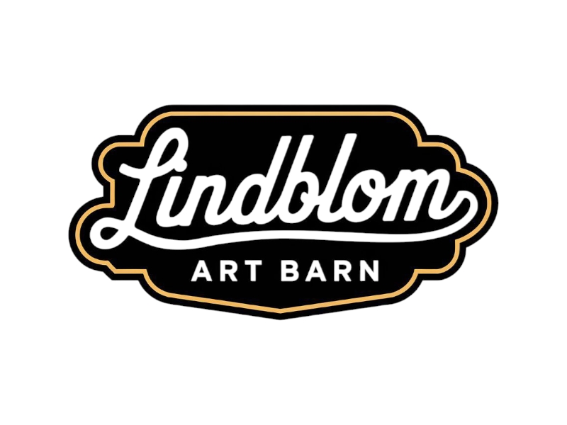 LINDBLOM.  Lindblom Art Barn logo design by salim