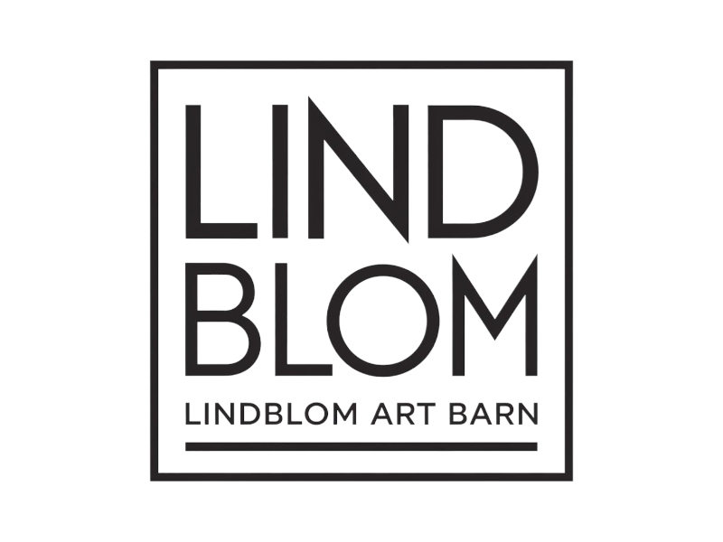 LINDBLOM.  Lindblom Art Barn logo design by salim