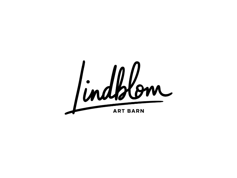 LINDBLOM.  Lindblom Art Barn logo design by iffikhan