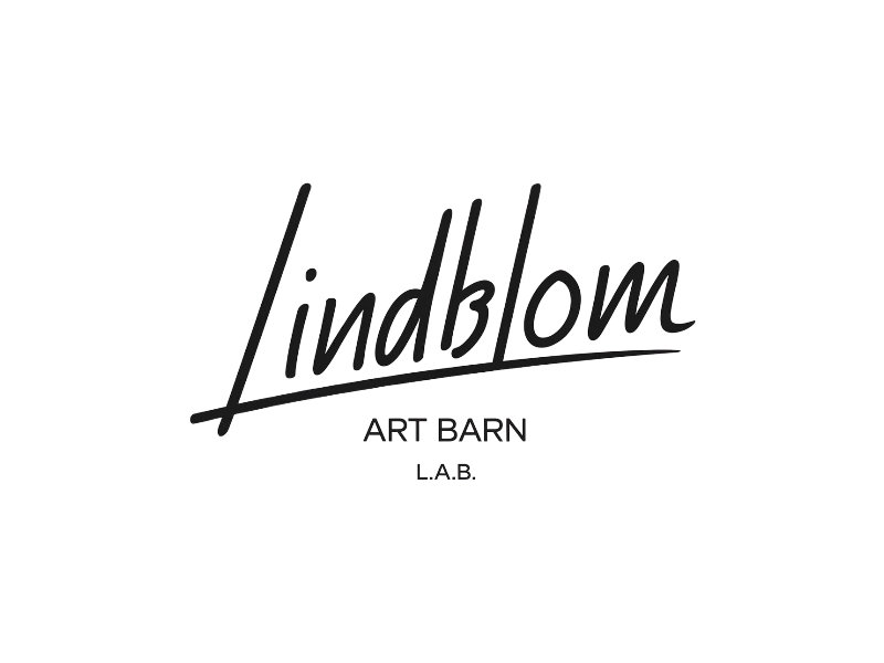 LINDBLOM.  Lindblom Art Barn logo design by iffikhan