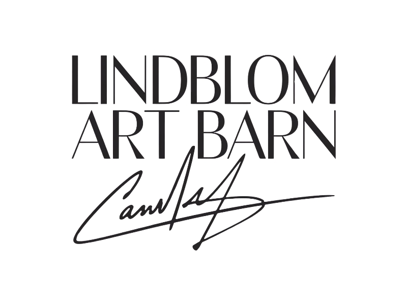 LINDBLOM.  Lindblom Art Barn logo design by iffikhan