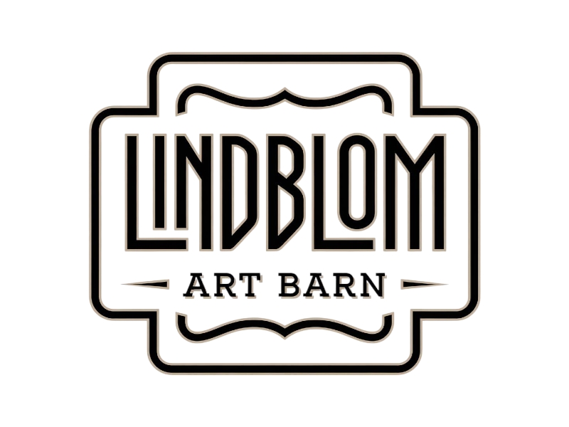 LINDBLOM.  Lindblom Art Barn logo design by salim