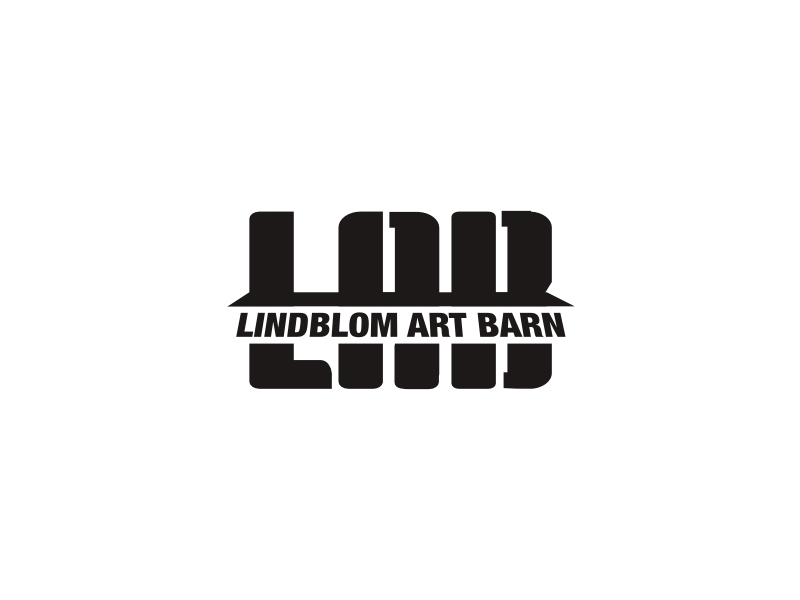 LINDBLOM.  Lindblom Art Barn logo design by pakderisher