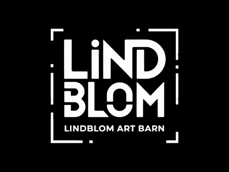 LINDBLOM.  Lindblom Art Barn logo design by Nai