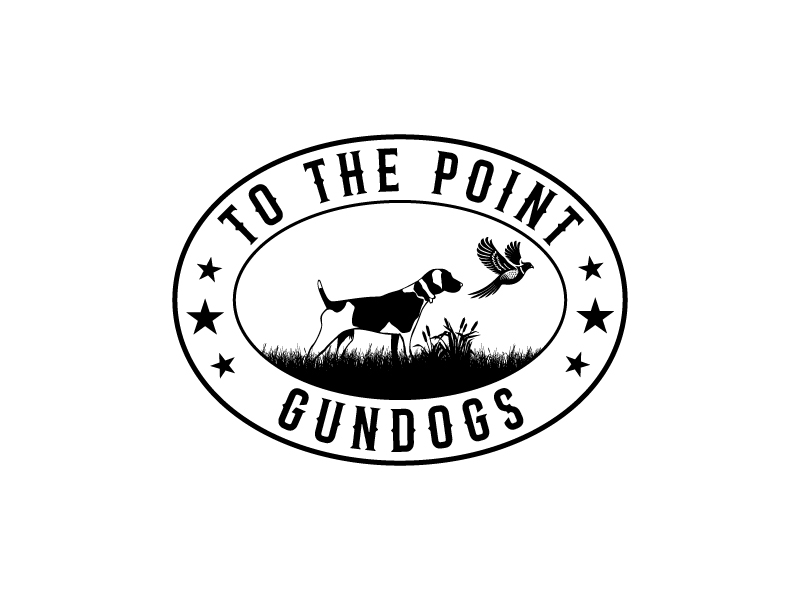 To The Point Gundogs logo design by Bright Ritchil