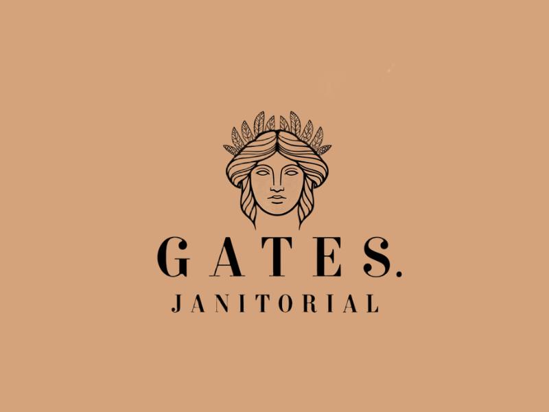 Gates Janitorial logo design by Bambang Bang