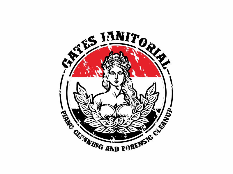 Gates Janitorial logo design by Andri Herdiansyah