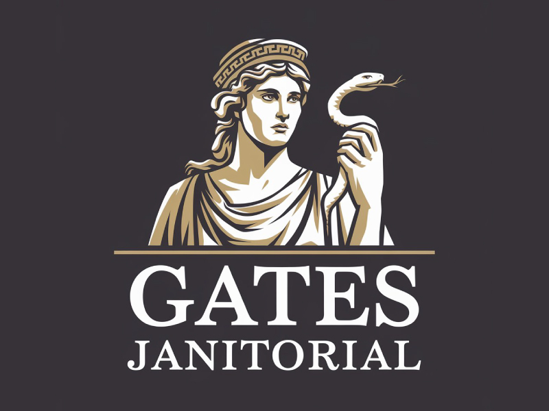 Gates Janitorial logo design by BrightARTS