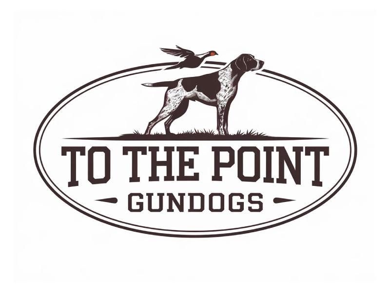 To The Point Gundogs logo design by pixalrahul