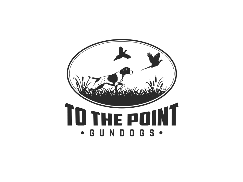 To The Point Gundogs logo design by hasibhasan