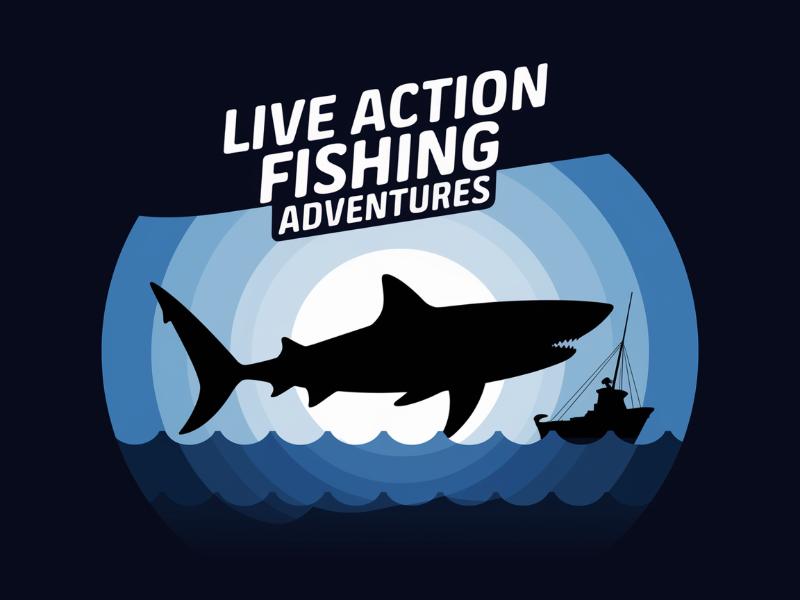 LIVE ACTION FISHING ADVENTURES logo design by maya
