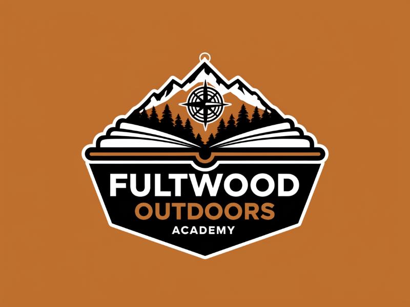 Fultwood Outdoors Academy logo design by maya