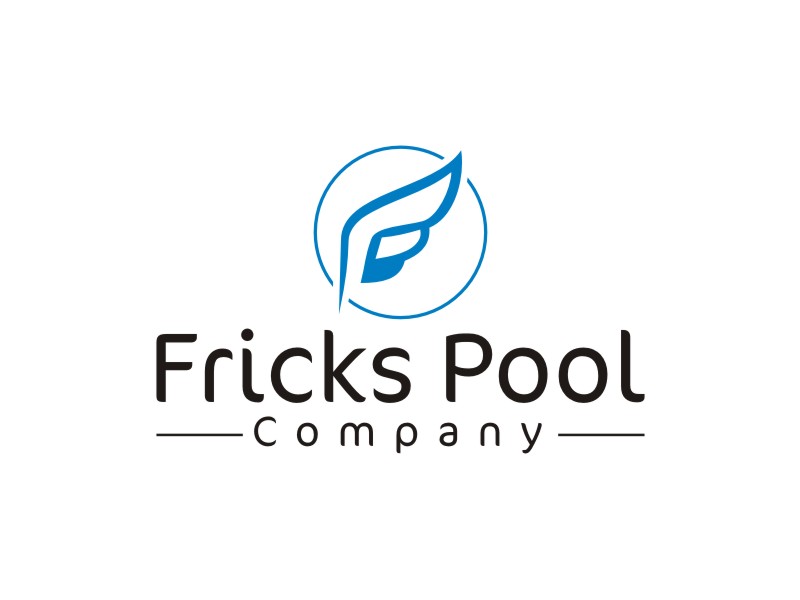 Fricks Pool Company logo design by onie