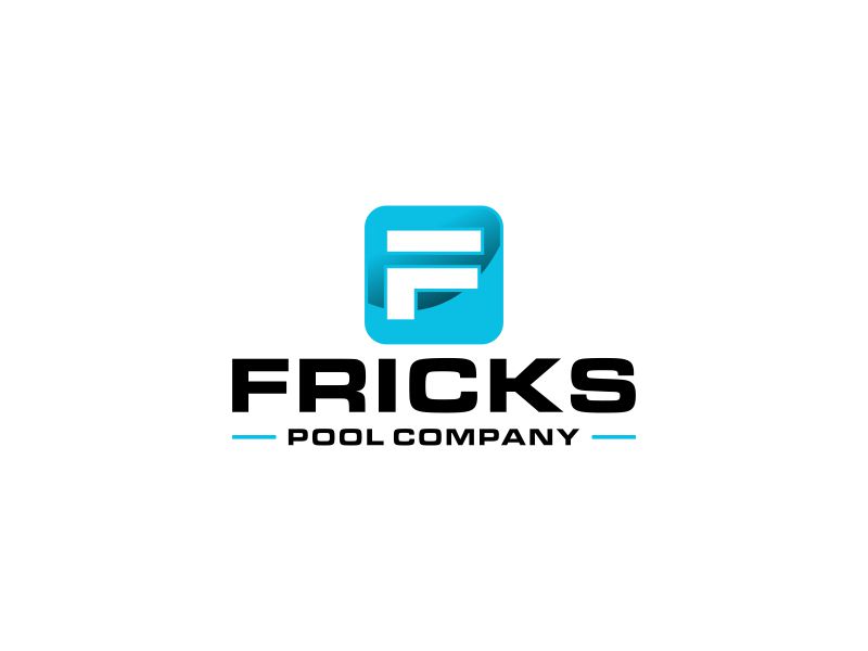 Fricks Pool Company logo design by Snapp