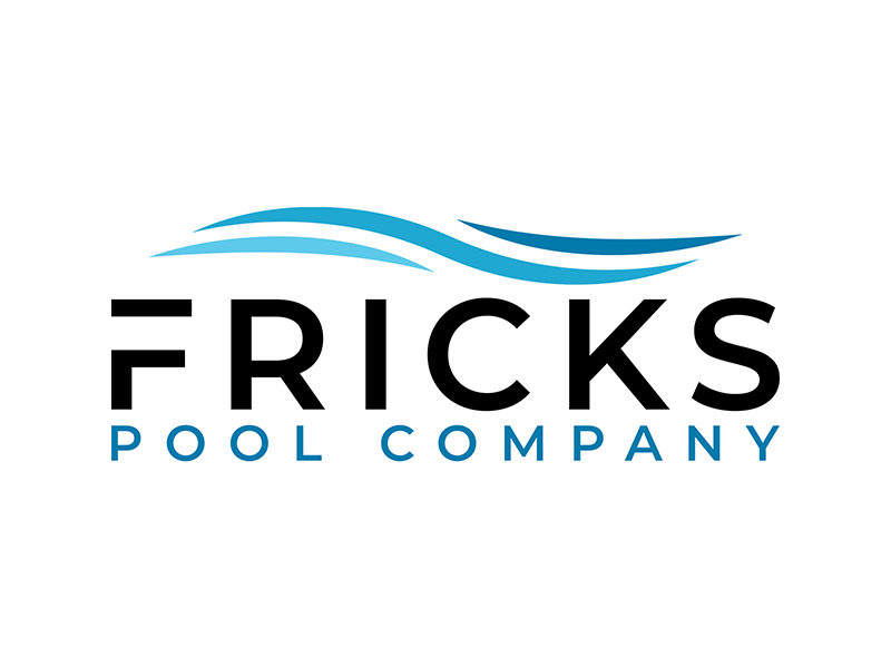 Fricks Pool Company logo design by planoLOGO
